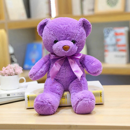 30CM Colorful Bear Plush Animals Toys Doll Soft Stuffed Teddy Bears for Girls Wedding Baby Shower Toy Birthday Gift Child Kids
